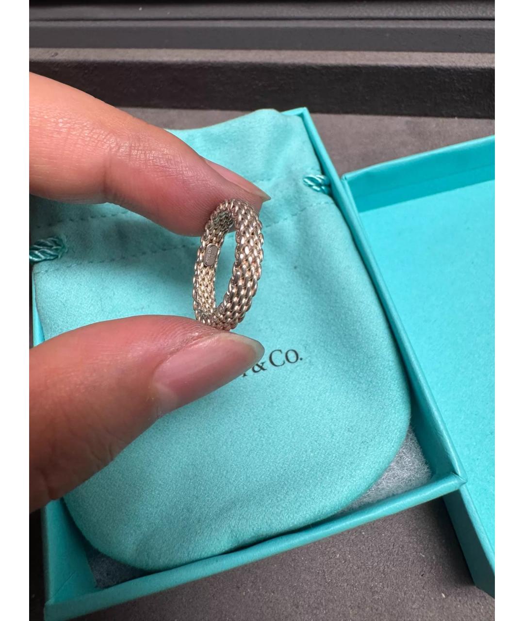 TIFFANY&CO Серебряное серебряное кольцо, фото 8