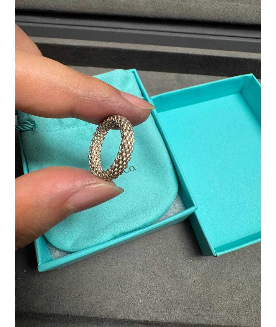 TIFFANY&CO Серебряное серебряное кольцо, фото 5