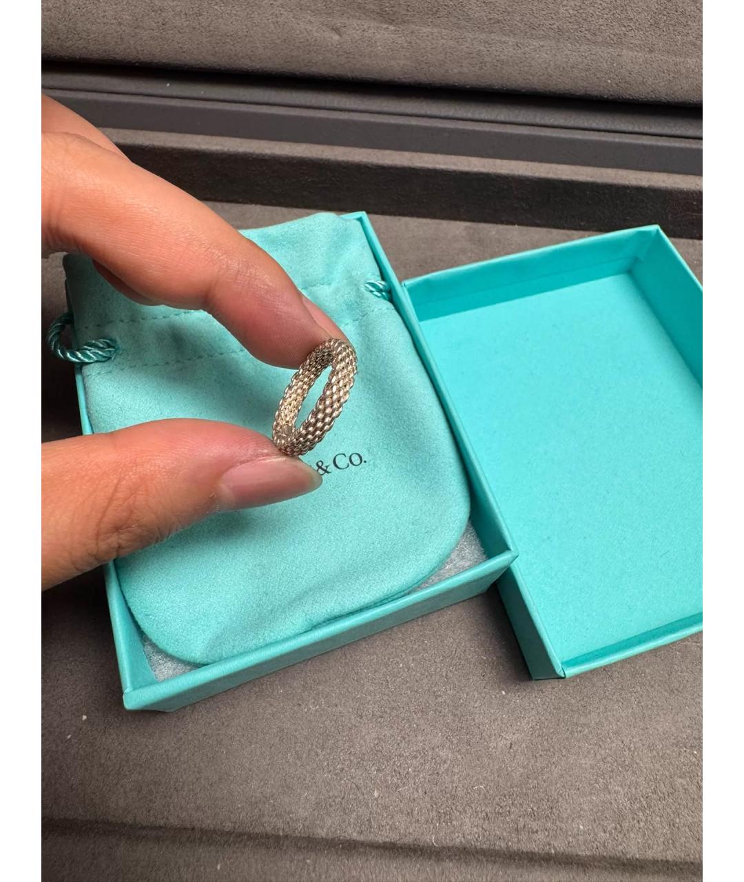 TIFFANY&CO Серебряное серебряное кольцо, фото 10
