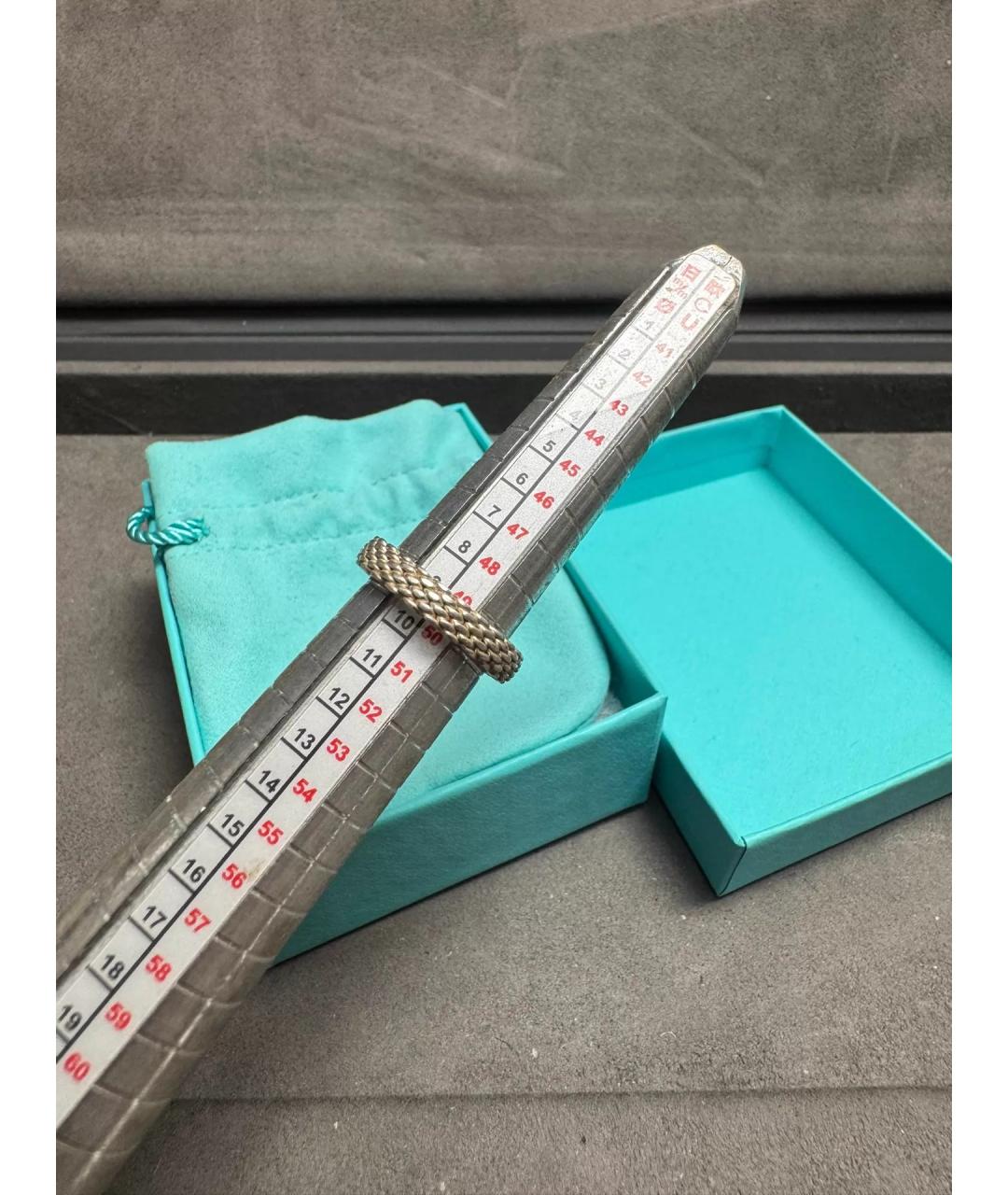 TIFFANY&CO Серебряное серебряное кольцо, фото 9