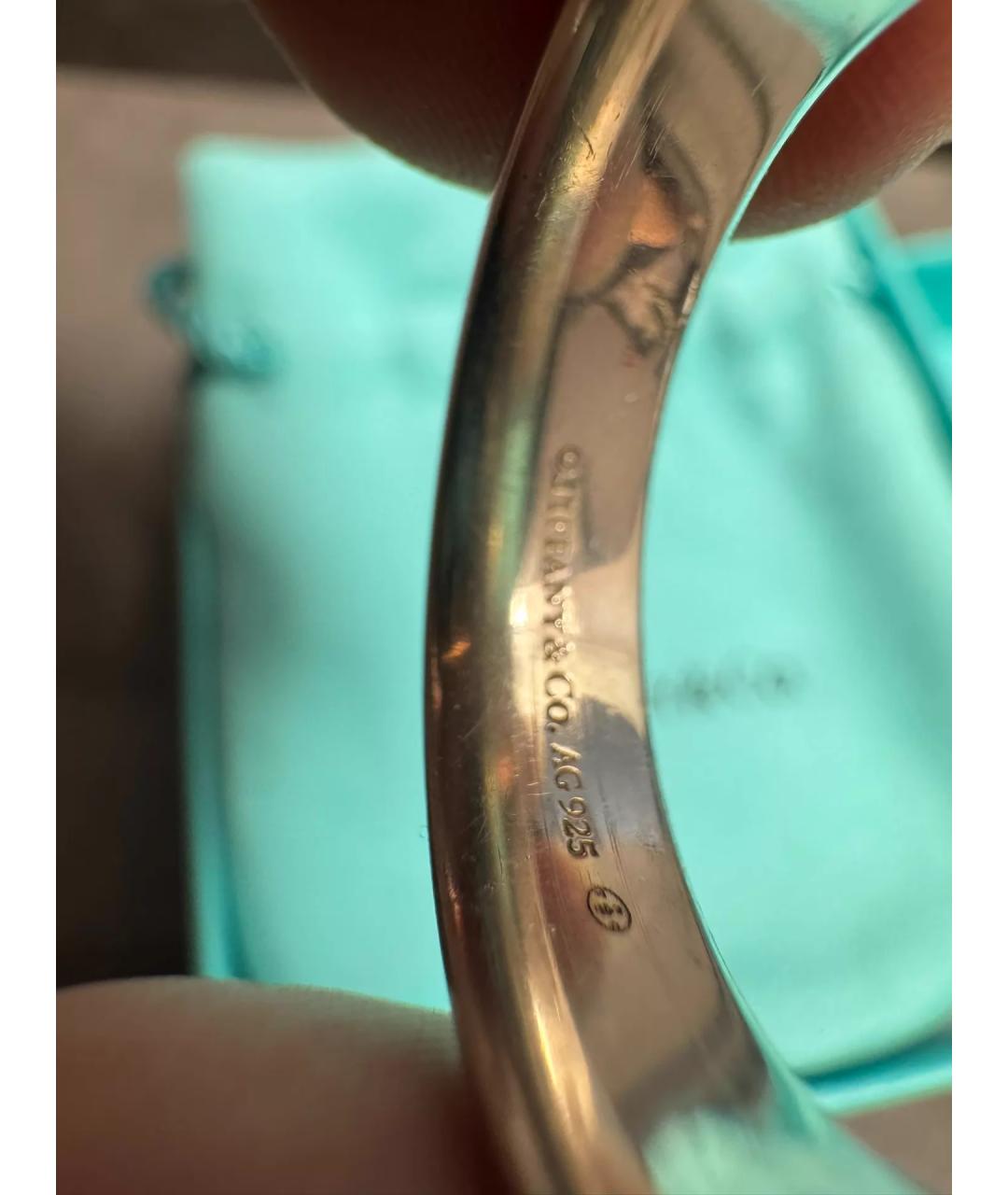 TIFFANY&CO Серебряное серебряное кольцо, фото 6
