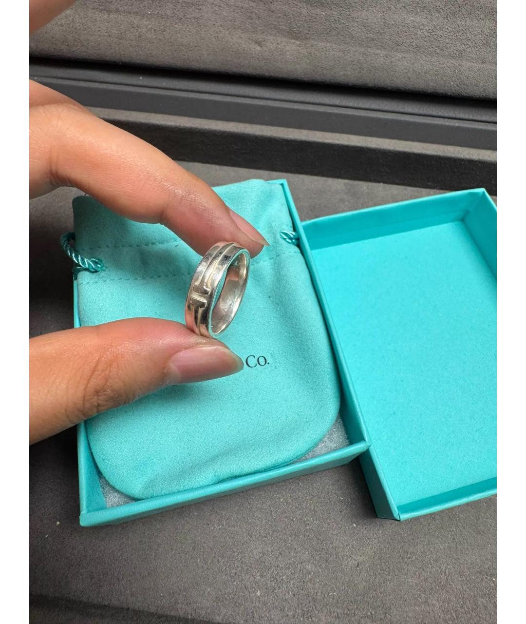TIFFANY&CO Серебряное серебряное кольцо, фото 3