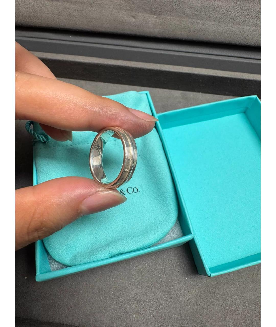 TIFFANY&CO Серебряное серебряное кольцо, фото 4