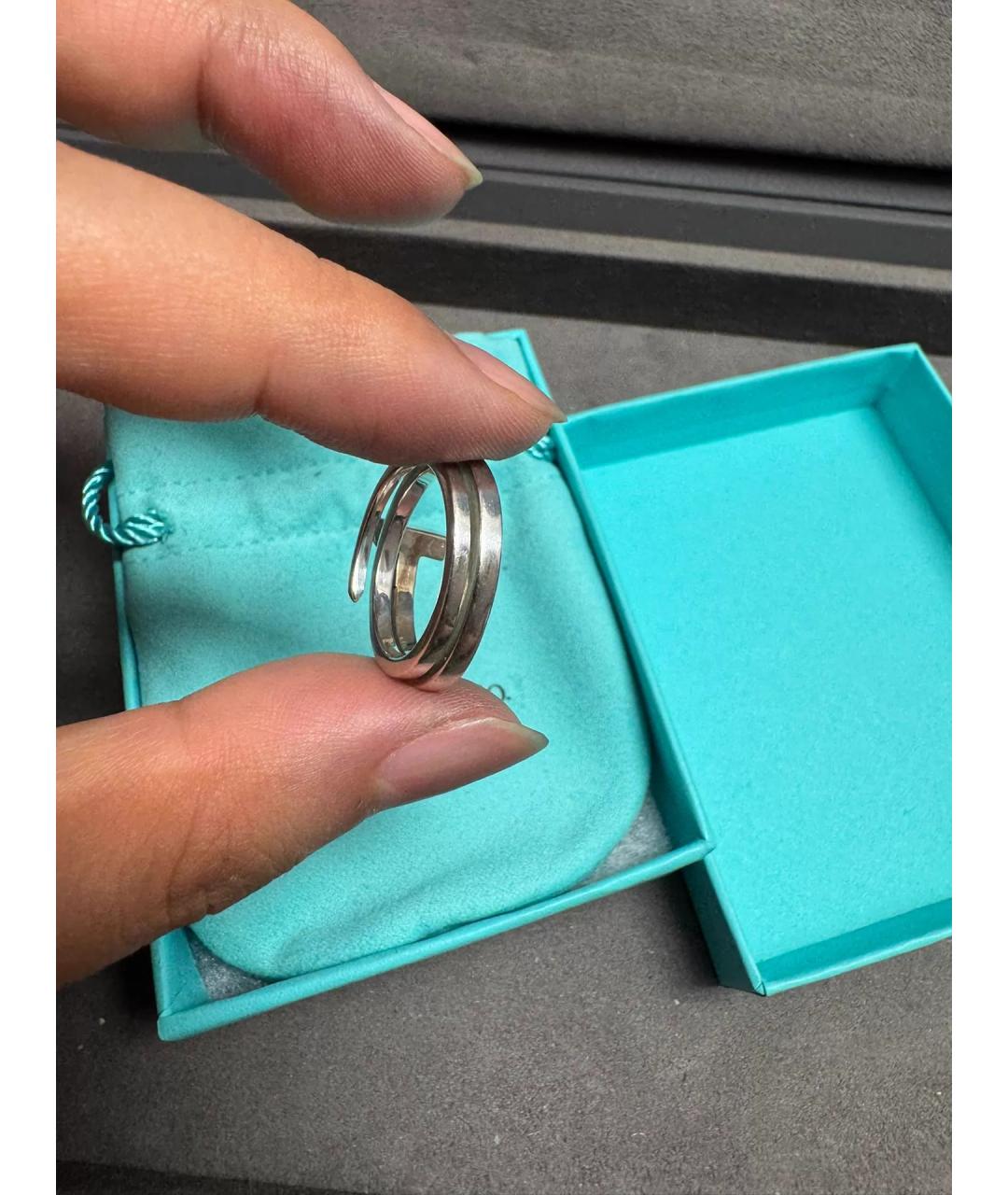 TIFFANY&CO Серебряное серебряное кольцо, фото 4