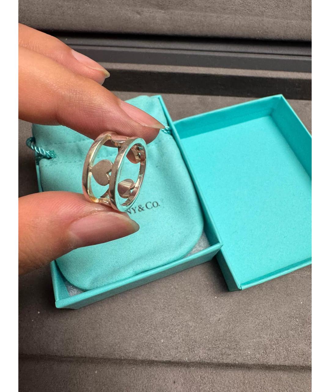 TIFFANY&CO Серебряное серебряное кольцо, фото 5