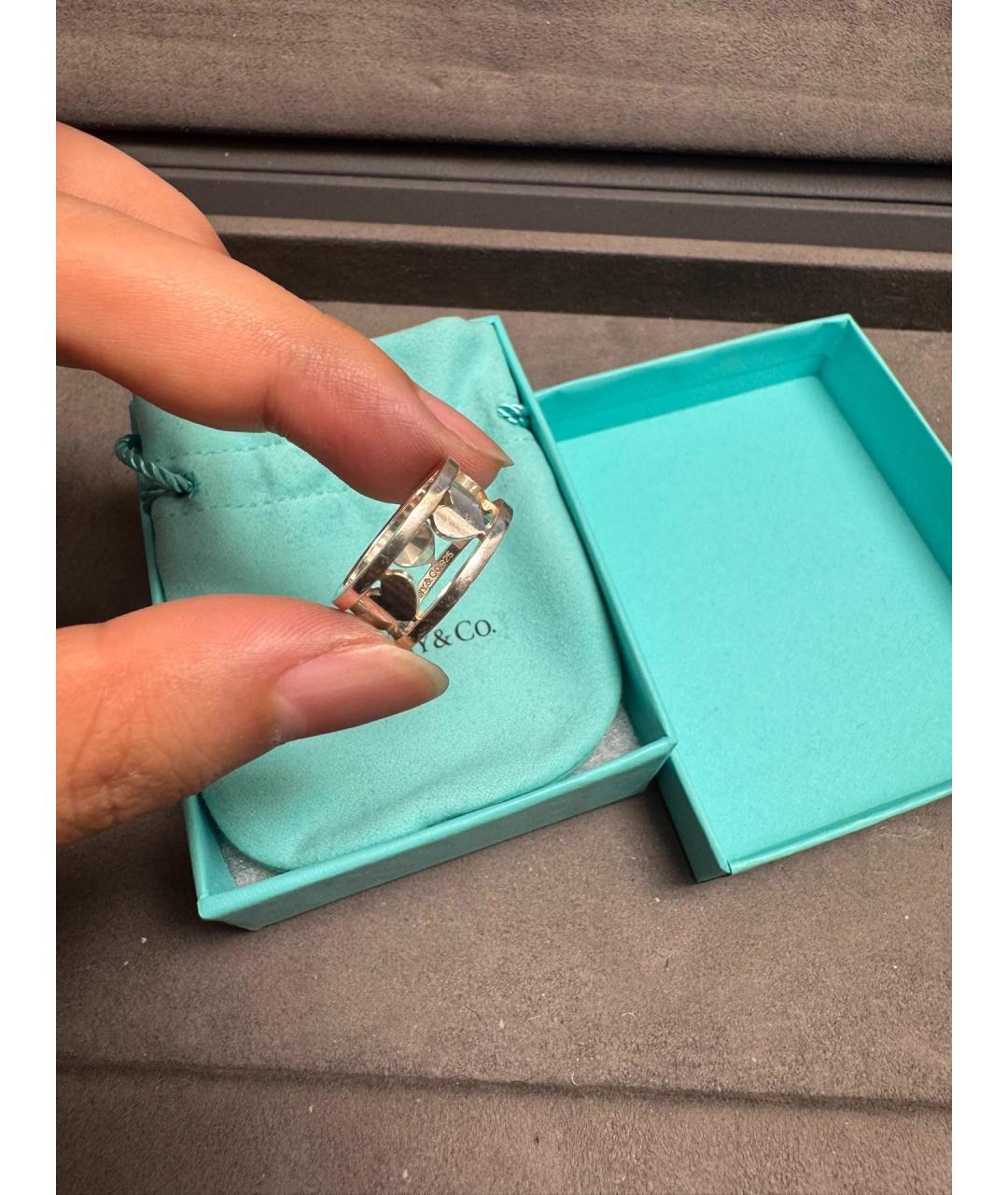 TIFFANY&CO Серебряное серебряное кольцо, фото 2