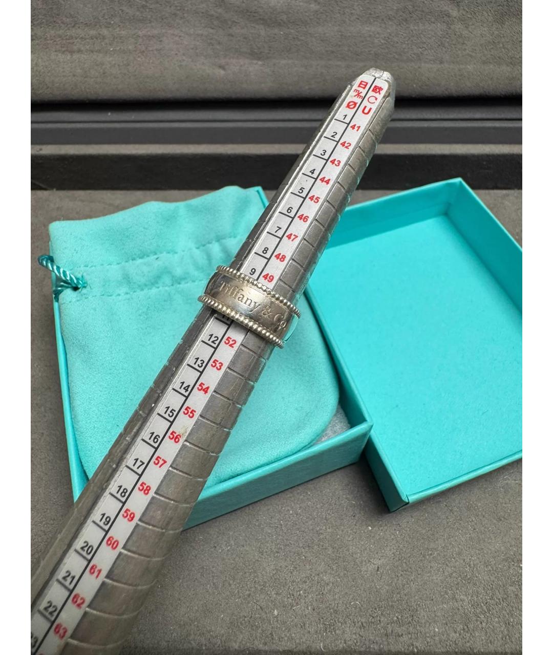 TIFFANY&CO Серебряное серебряное кольцо, фото 6