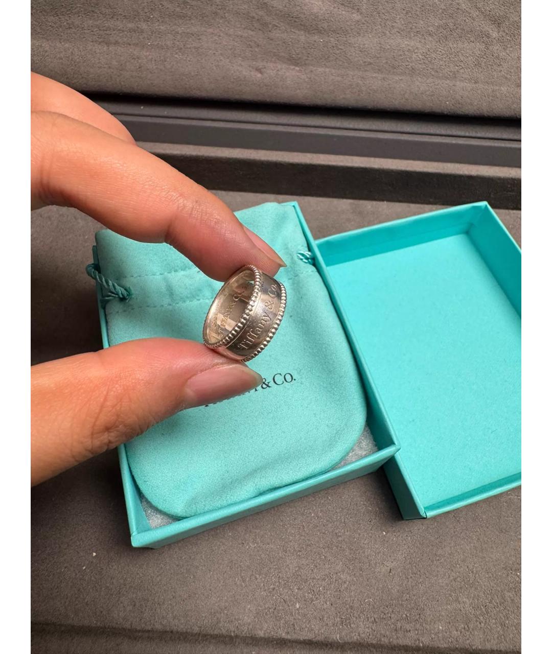 TIFFANY&CO Серебряное серебряное кольцо, фото 2