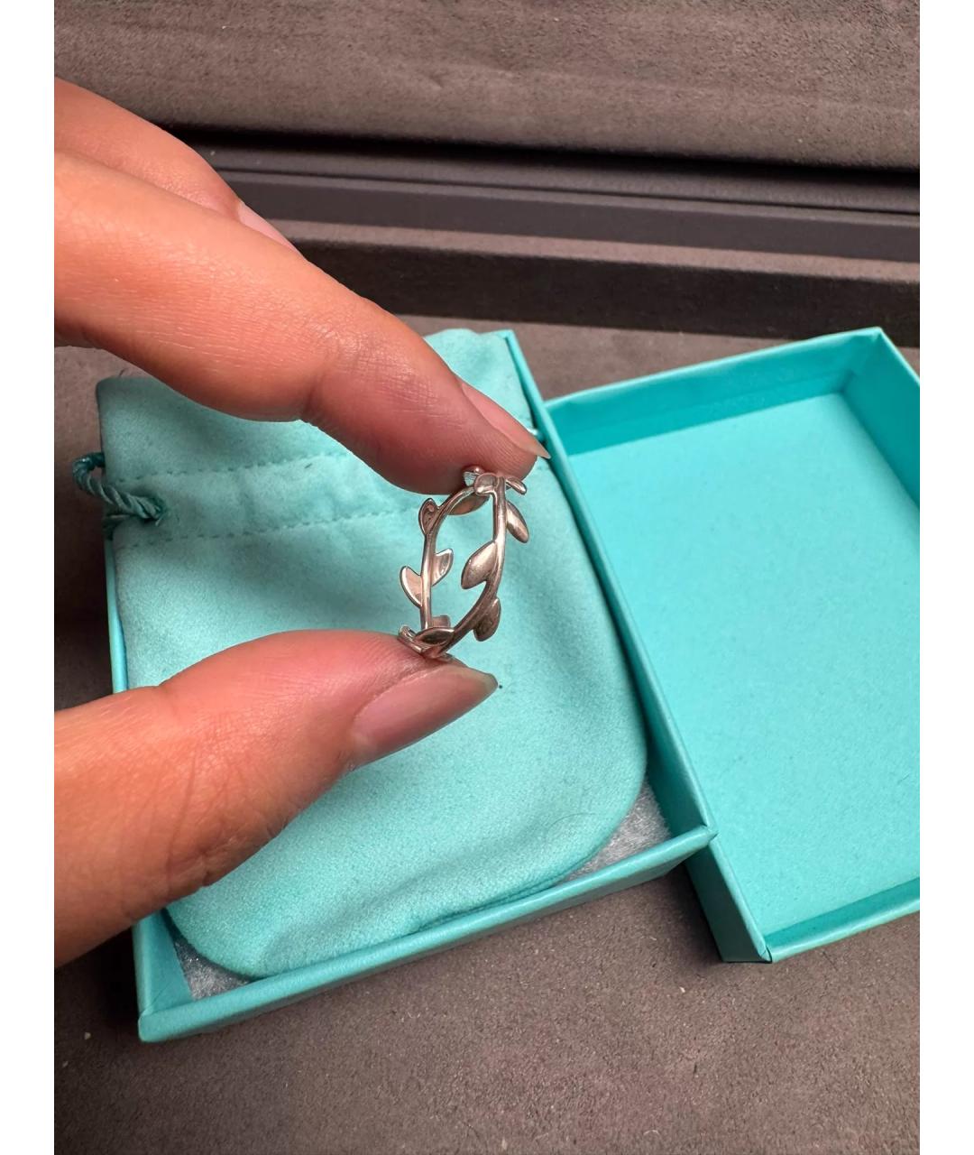 TIFFANY&CO Серебряное серебряное кольцо, фото 2