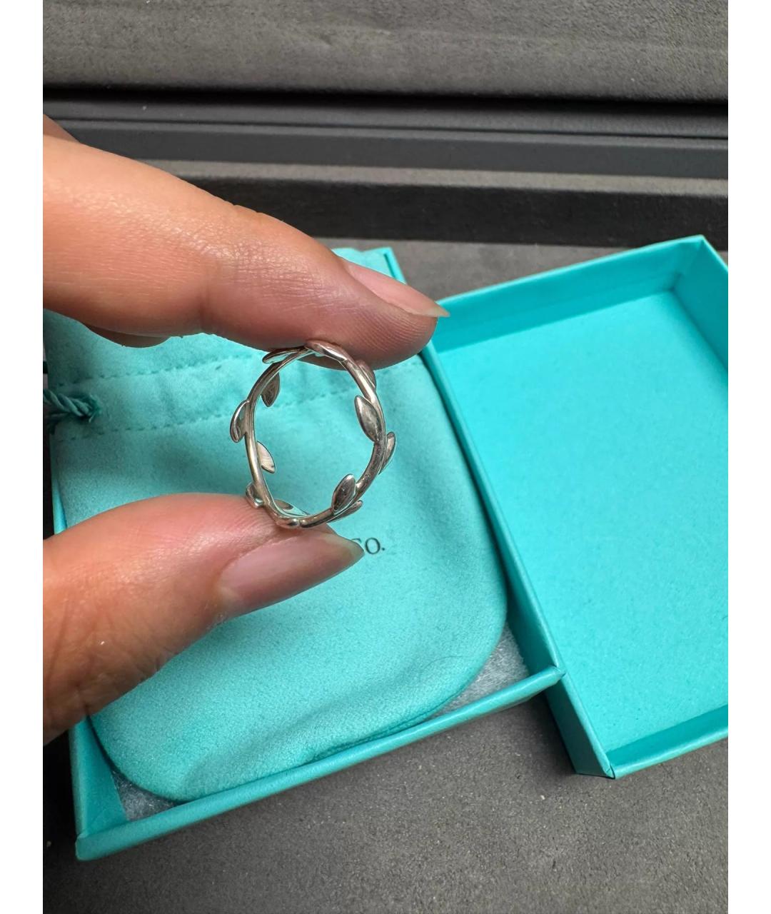 TIFFANY&CO Серебряное серебряное кольцо, фото 4