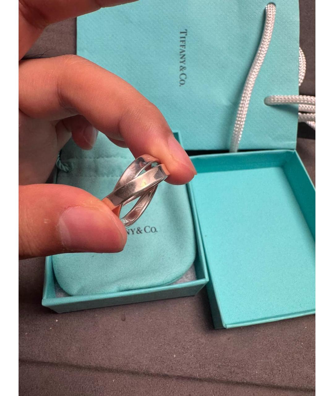 TIFFANY&CO Серебряное серебряное кольцо, фото 5