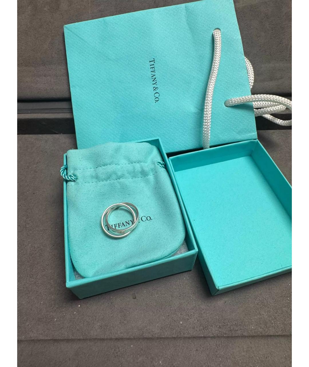 TIFFANY&CO Серебряное серебряное кольцо, фото 8
