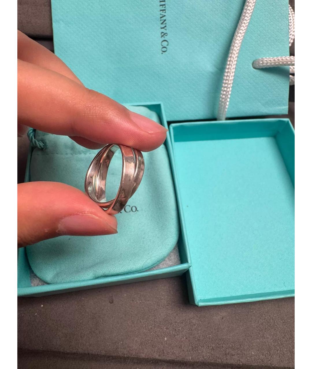 TIFFANY&CO Серебряное серебряное кольцо, фото 4