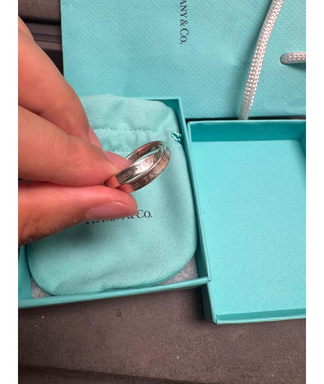 TIFFANY&CO Серебряное серебряное кольцо, фото 6