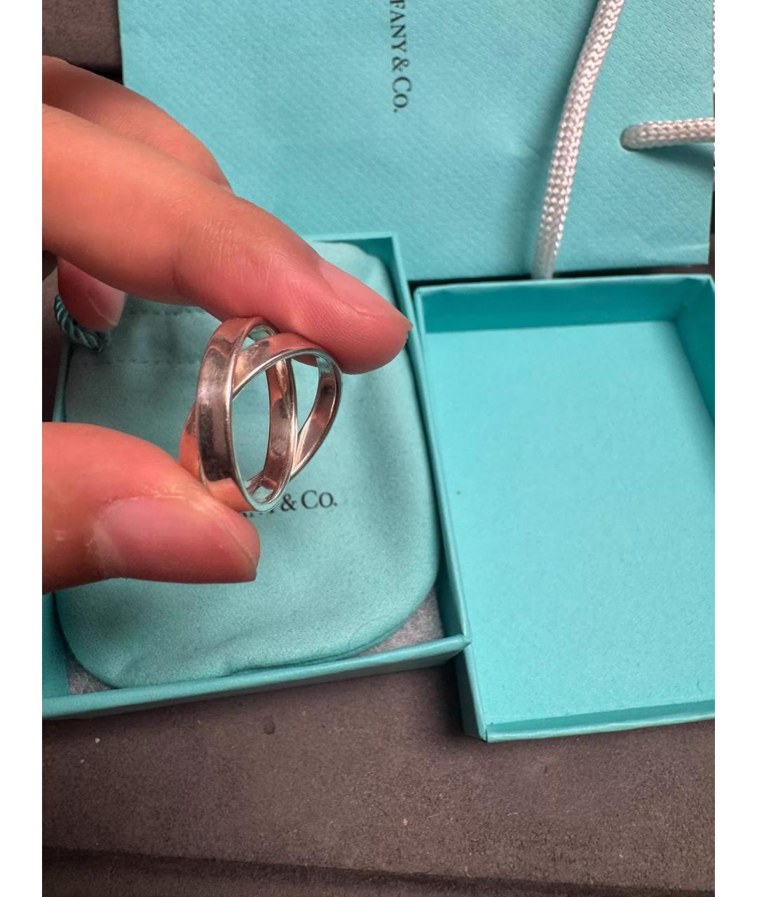 TIFFANY&CO Серебряное серебряное кольцо, фото 5