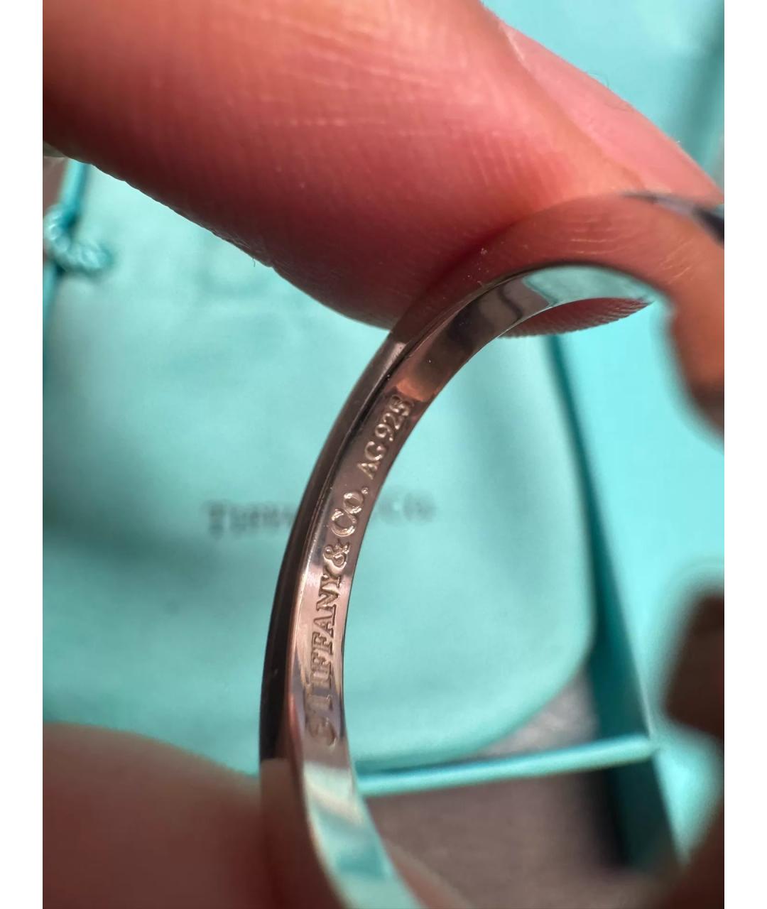 TIFFANY&CO Серебряное серебряное кольцо, фото 6