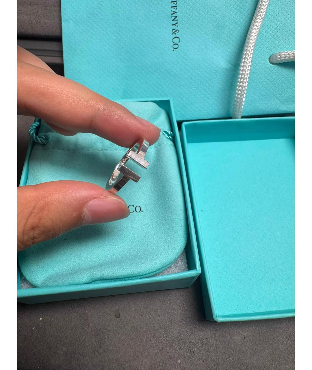 TIFFANY&CO Серебряное серебряное кольцо, фото 7