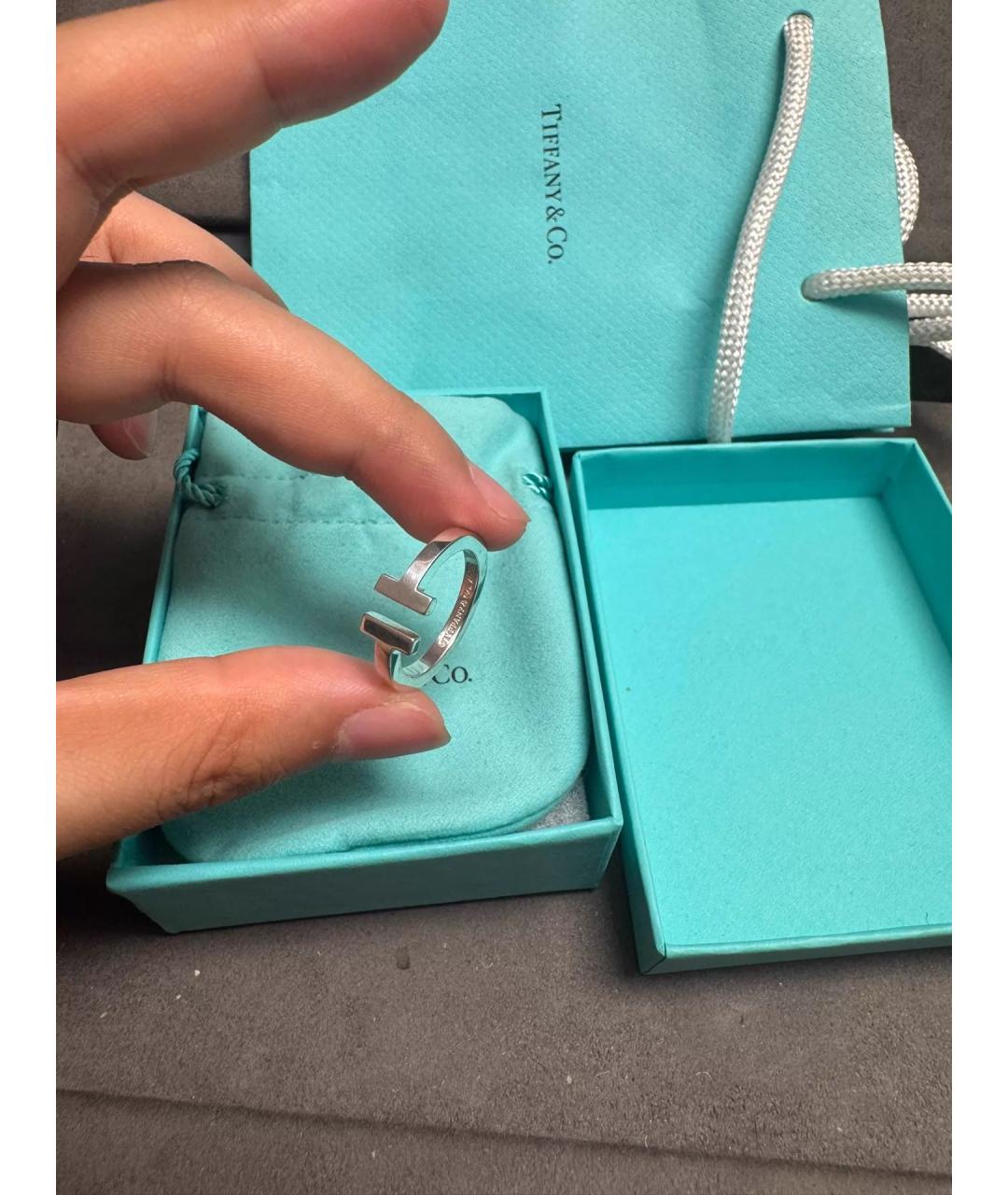 TIFFANY&CO Серебряное серебряное кольцо, фото 3