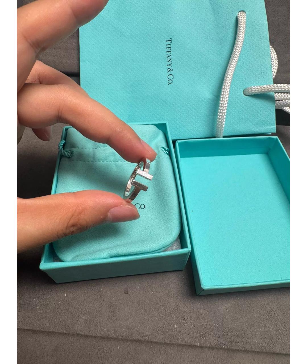 TIFFANY&CO Серебряное серебряное кольцо, фото 2