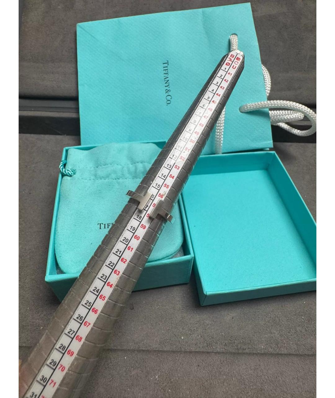 TIFFANY&CO Серебряное серебряное кольцо, фото 8