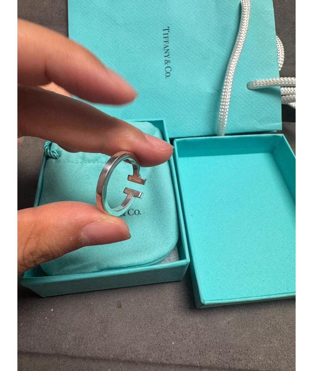 TIFFANY&CO Серебряное серебряное кольцо, фото 5