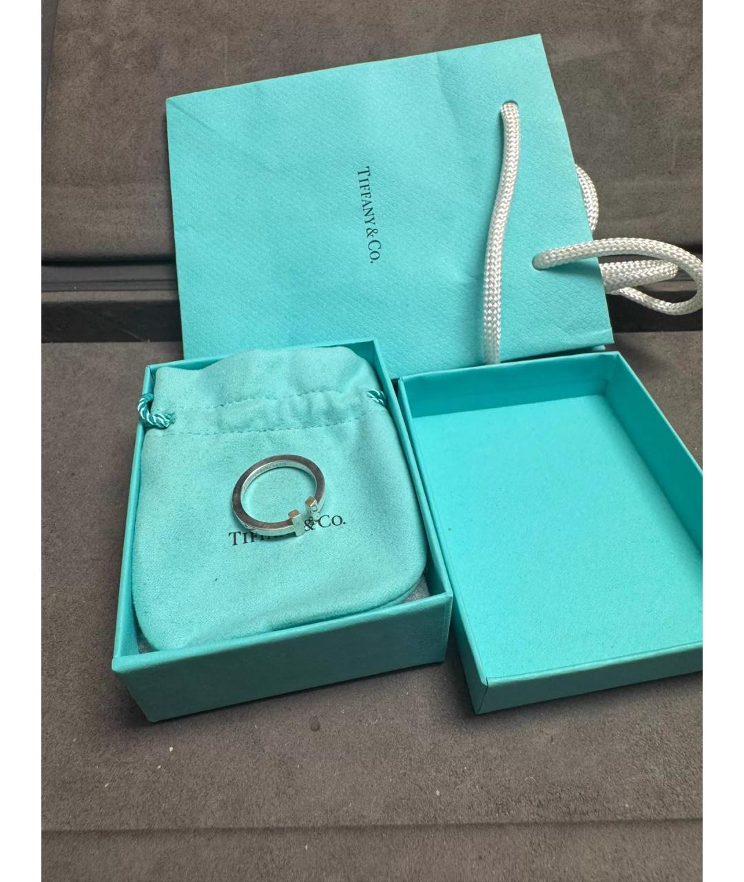 TIFFANY&CO Серебряное серебряное кольцо, фото 9
