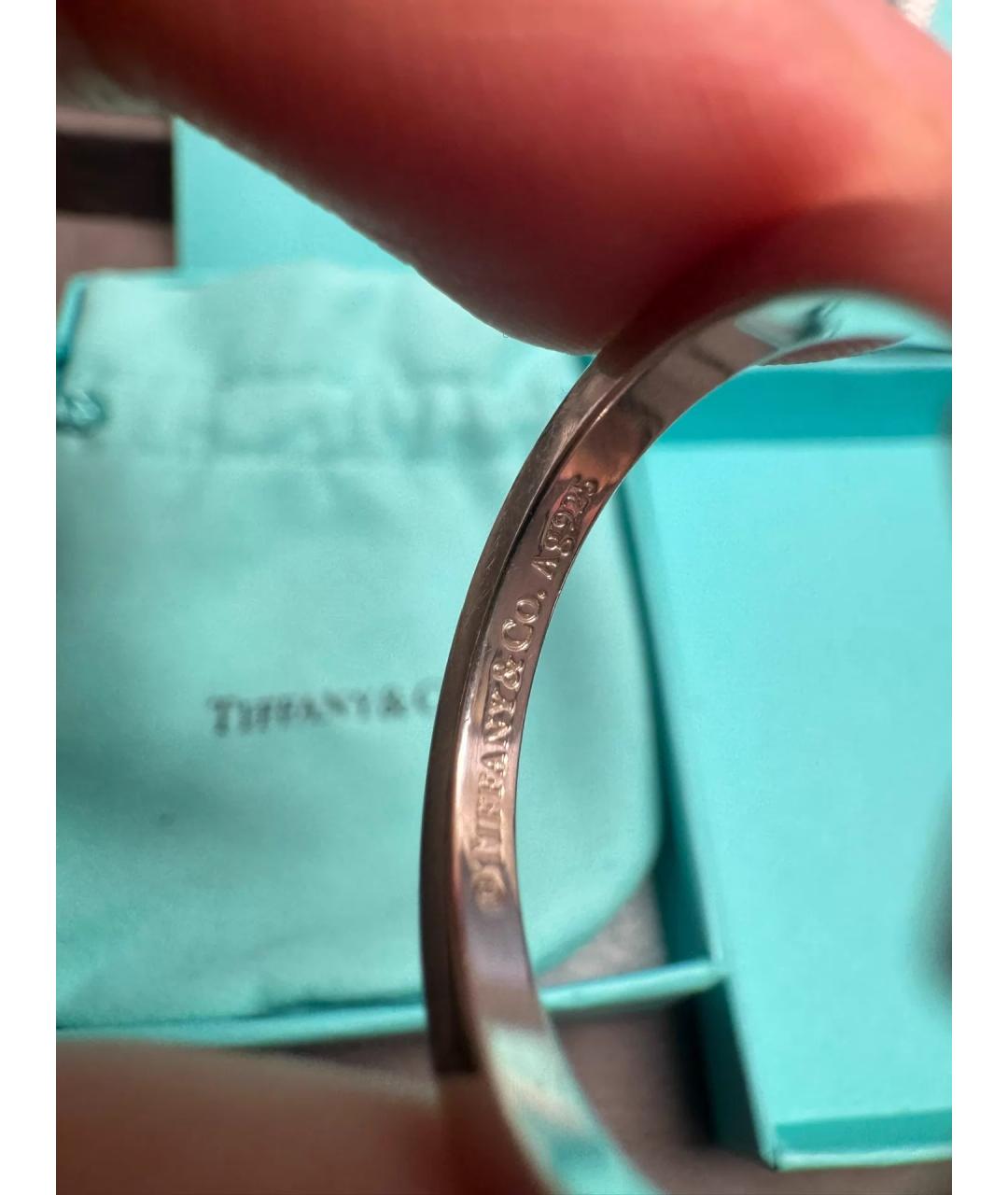 TIFFANY&CO Серебряное серебряное кольцо, фото 6