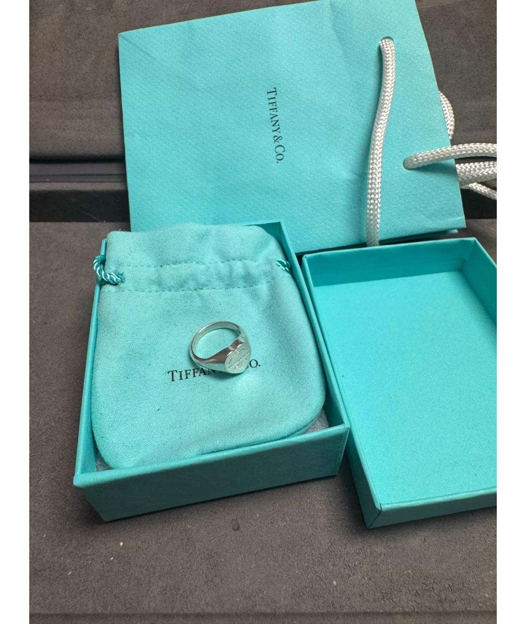 TIFFANY&CO Серебряное серебряное кольцо, фото 9