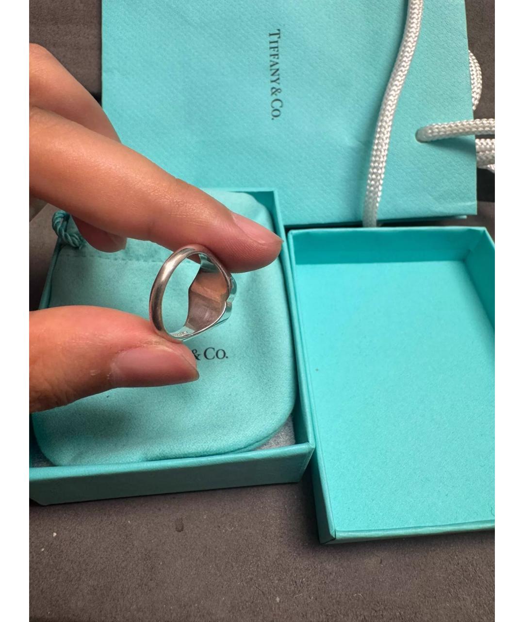 TIFFANY&CO Серебряное серебряное кольцо, фото 5