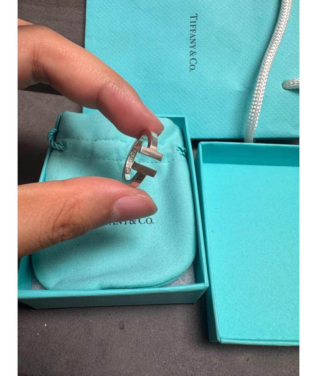 TIFFANY&CO Серебряное серебряное кольцо, фото 7