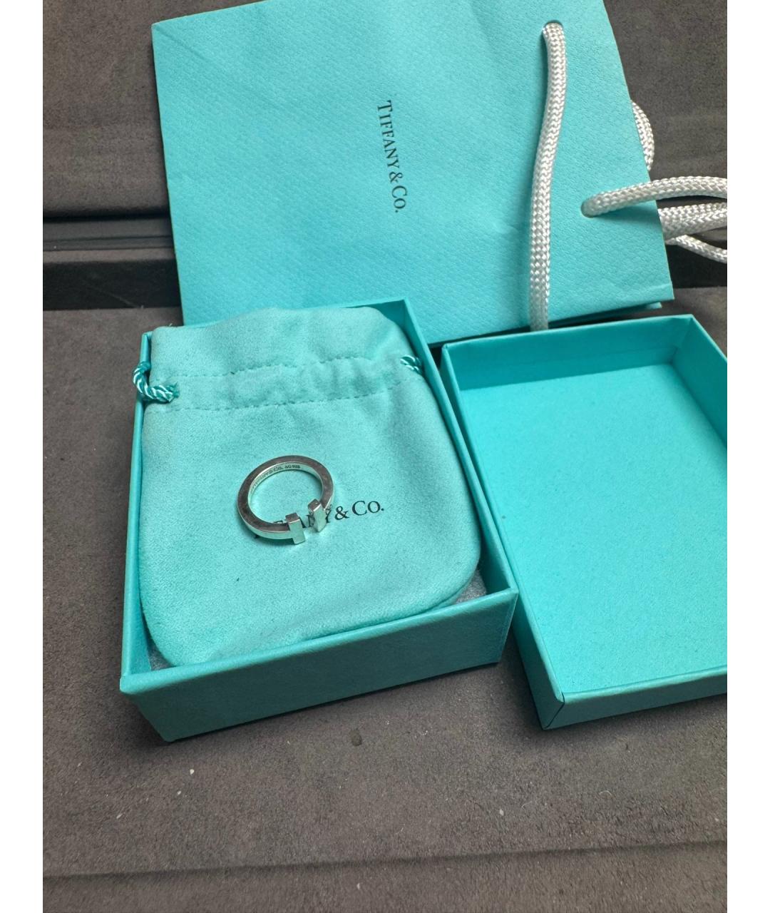 TIFFANY&CO Серебряное серебряное кольцо, фото 9