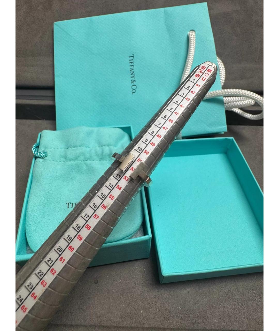 TIFFANY&CO Серебряное серебряное кольцо, фото 8