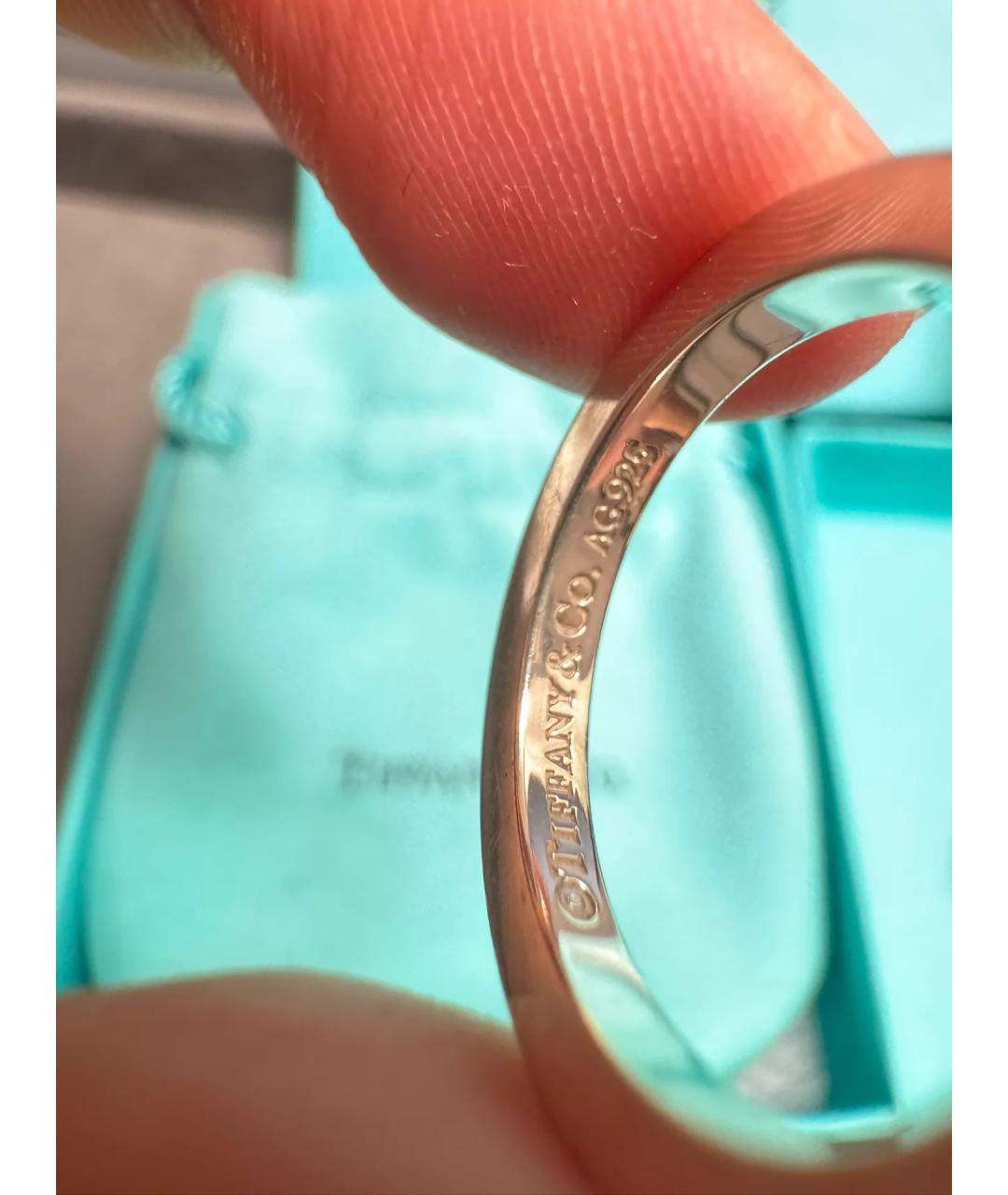 TIFFANY&CO Серебряное серебряное кольцо, фото 6
