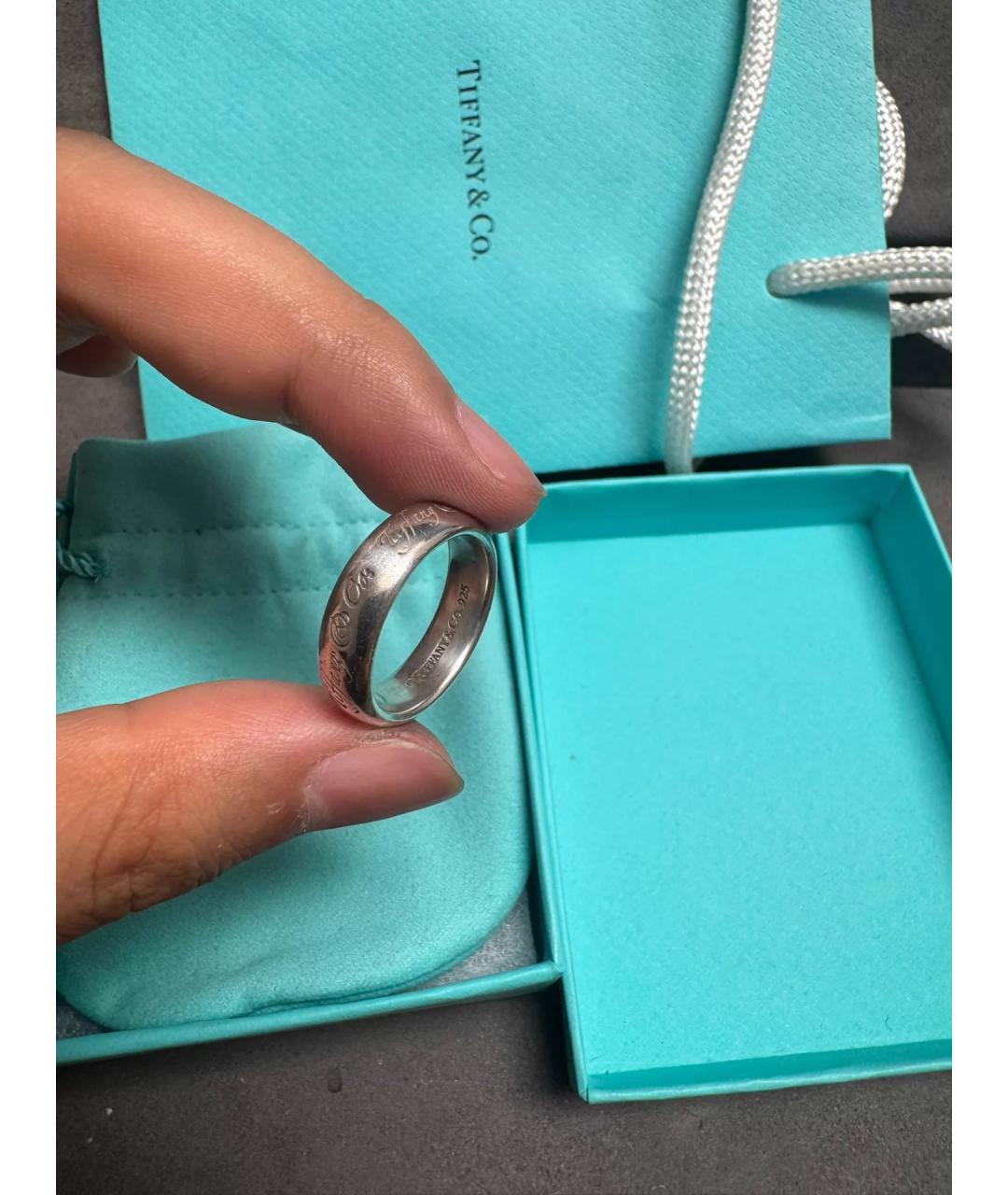 TIFFANY&CO Серебряное серебряное кольцо, фото 4