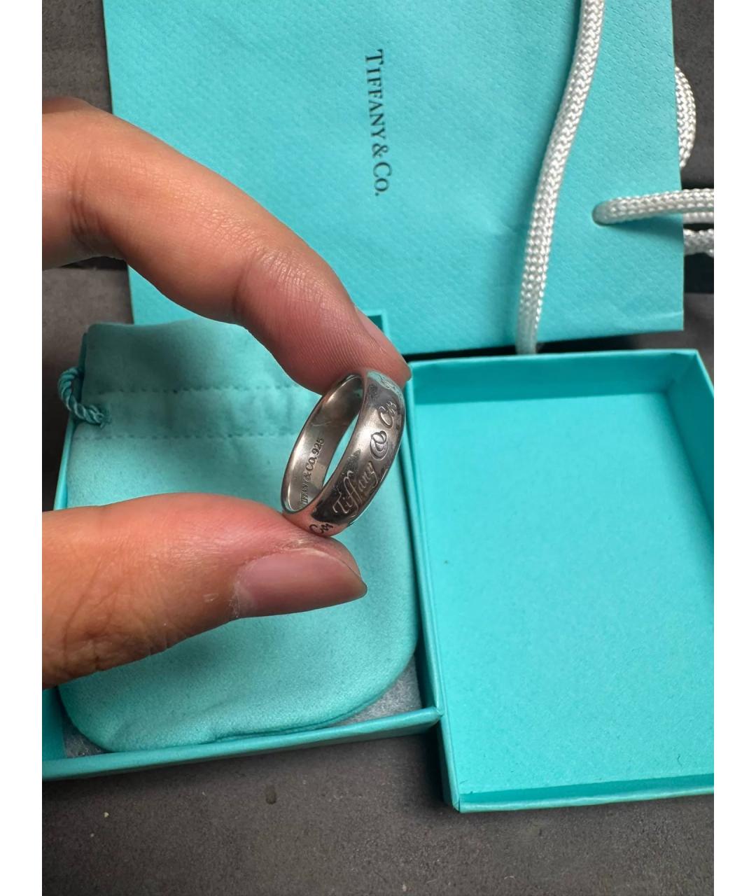 TIFFANY&CO Серебряное серебряное кольцо, фото 3