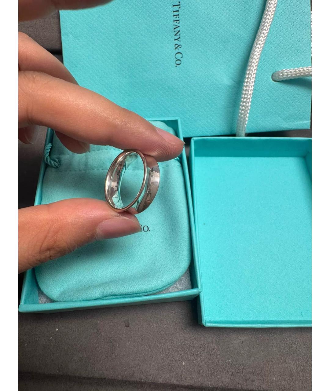 TIFFANY&CO Серебряное серебряное кольцо, фото 3