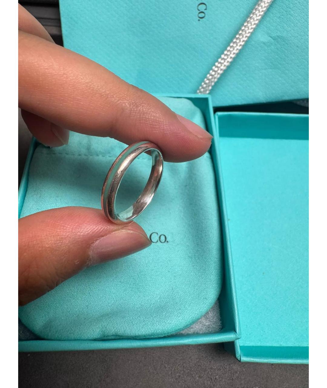 TIFFANY&CO Серебряное серебряное кольцо, фото 5