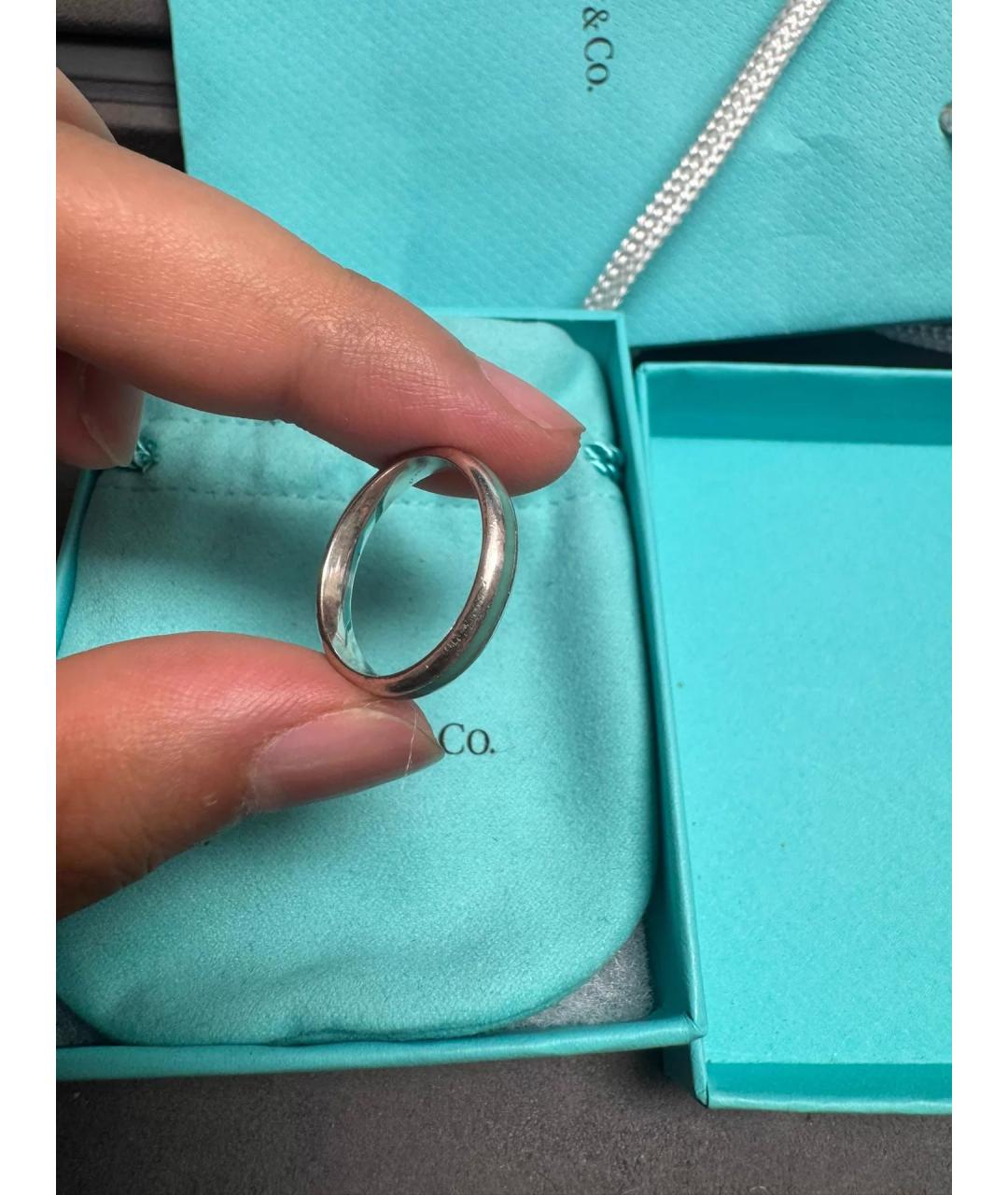 TIFFANY&CO Серебряное серебряное кольцо, фото 4