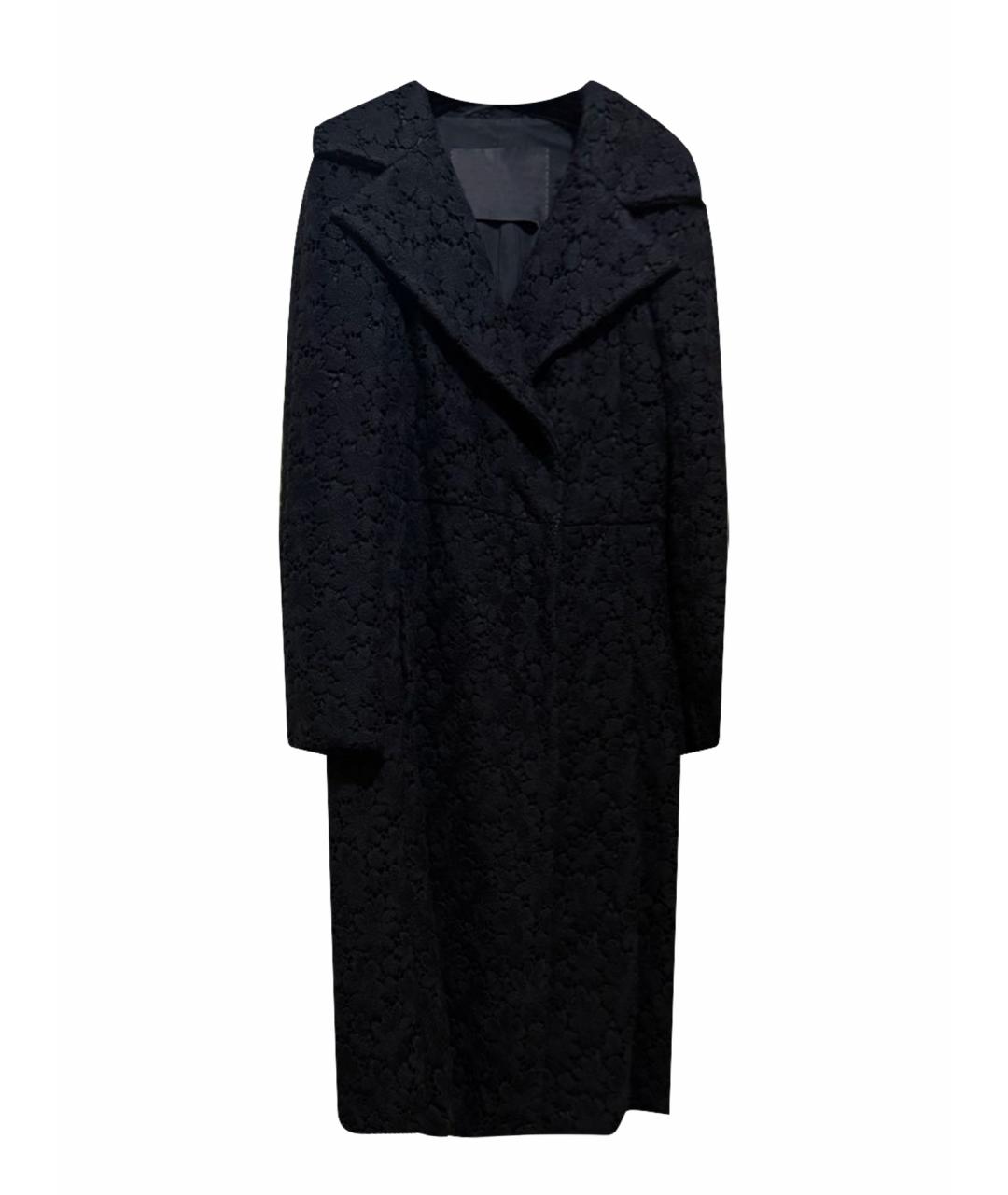 MAX MARA Черное кружевное пальто, фото 1