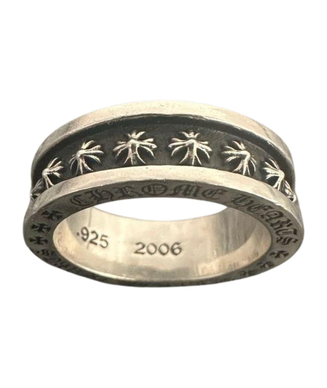 CHROME HEARTS Серебряное серебряное кольцо, фото 1