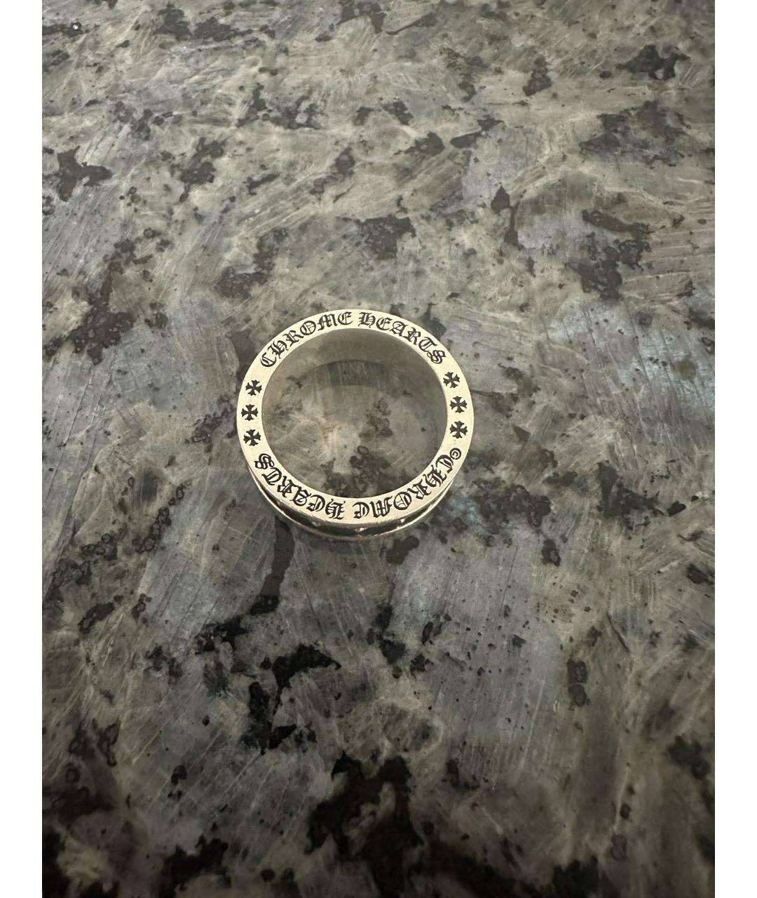 CHROME HEARTS Серебряное серебряное кольцо, фото 2