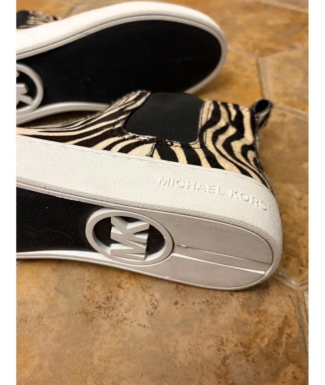 MICHAEL MICHAEL KORS Мульти кожаные ботинки, фото 8