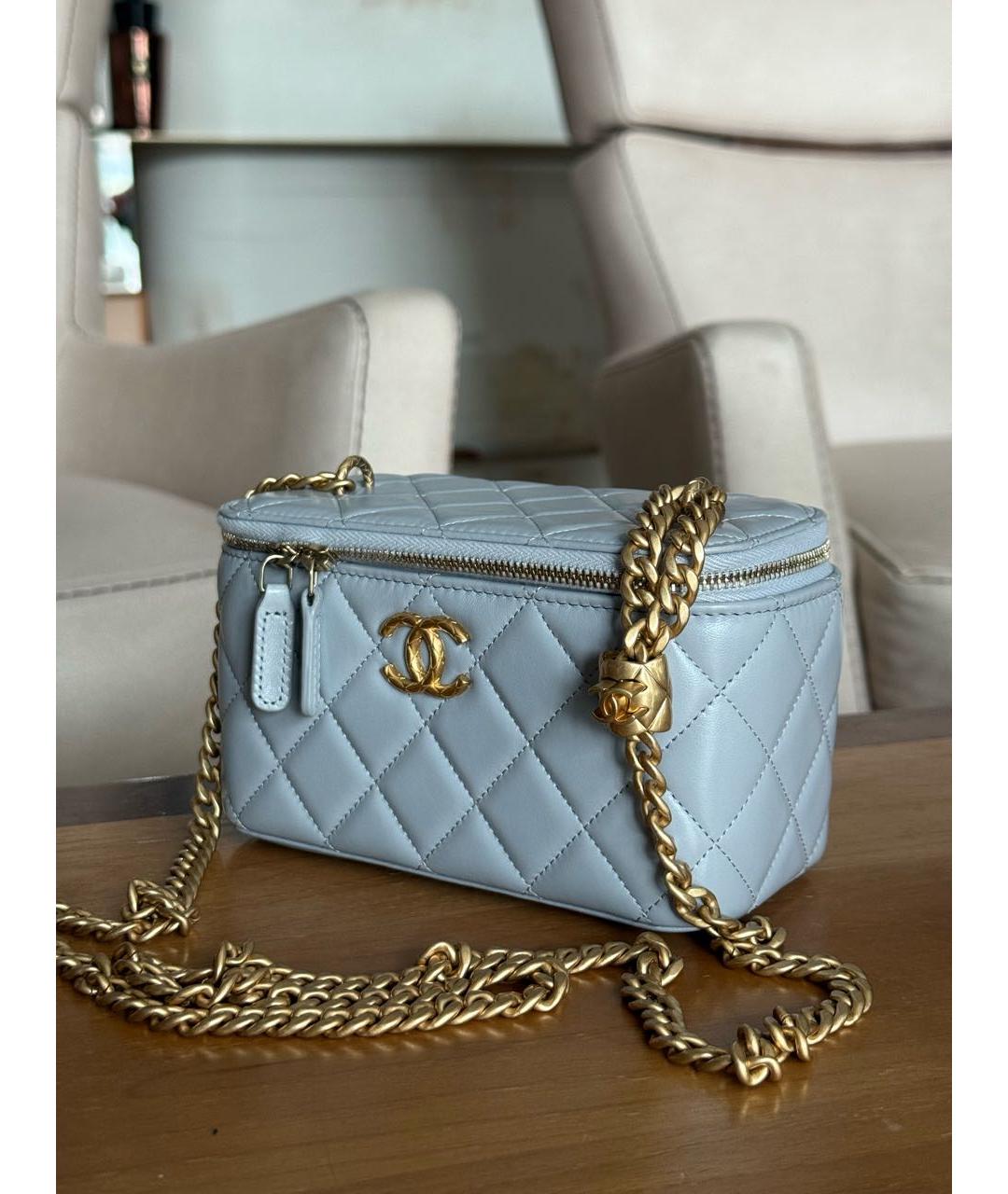 CHANEL Кожаная сумка через плечо, фото 3