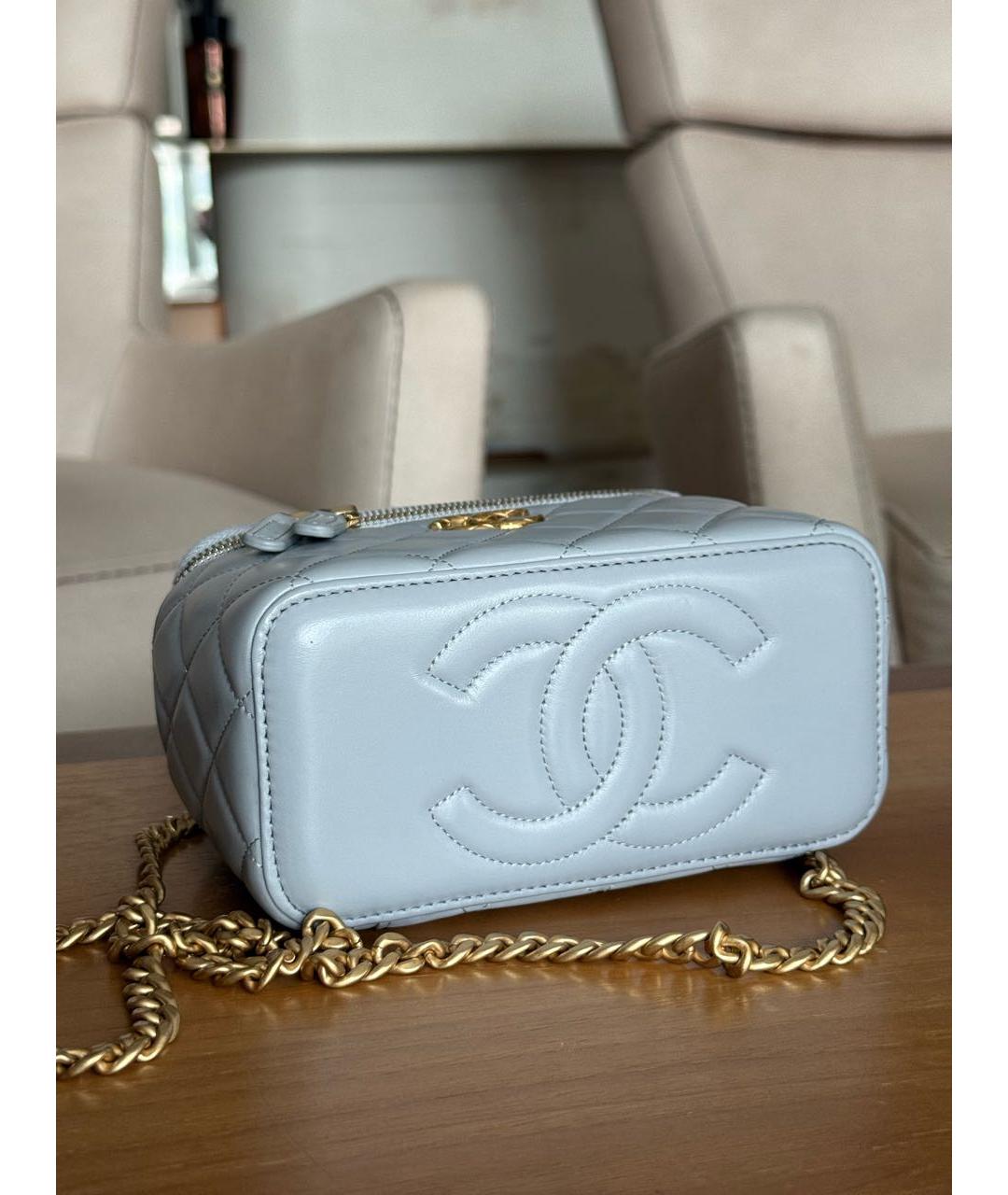 CHANEL Кожаная сумка через плечо, фото 5