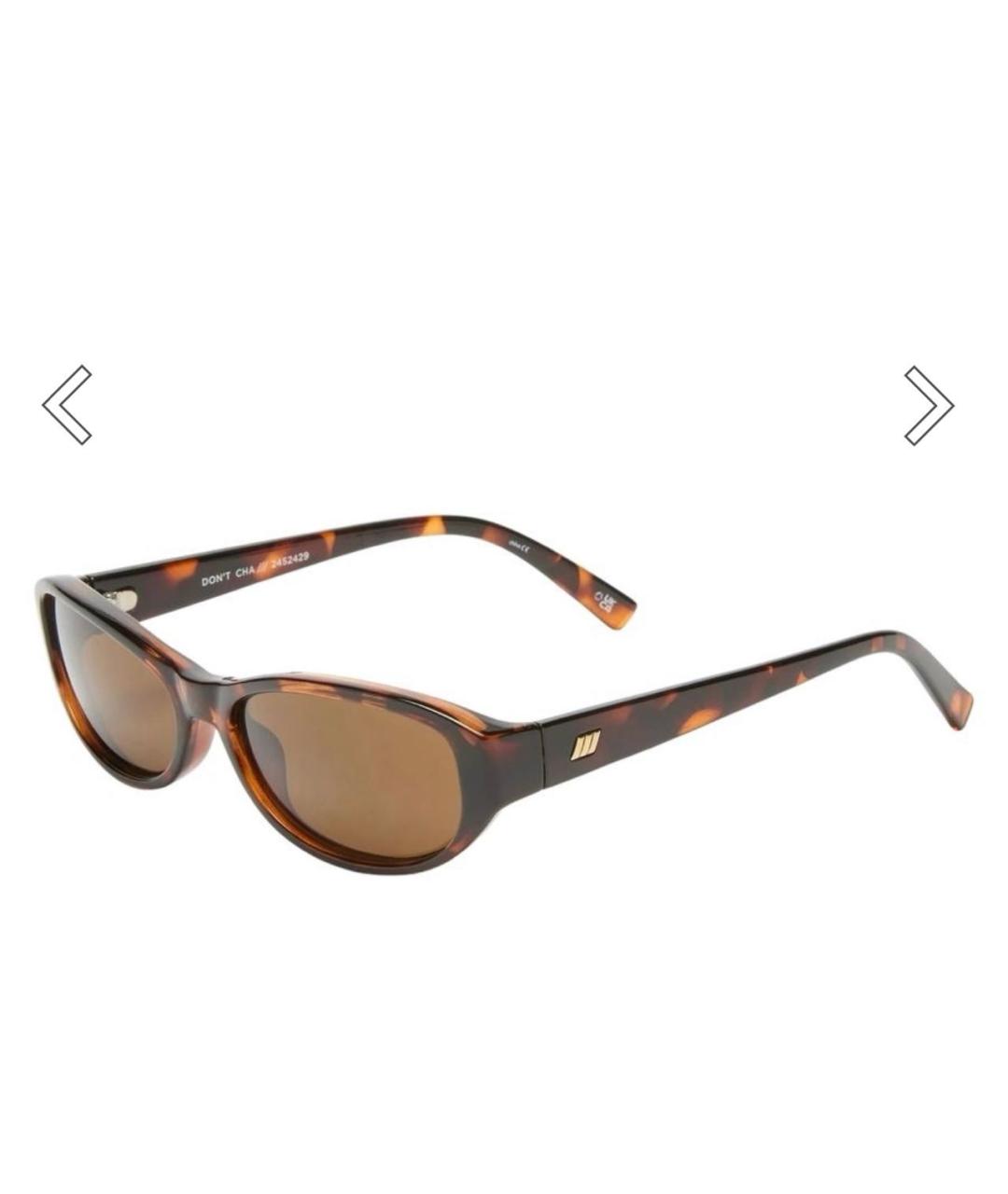 LE SPECS Розовые пластиковые солнцезащитные очки, фото 2