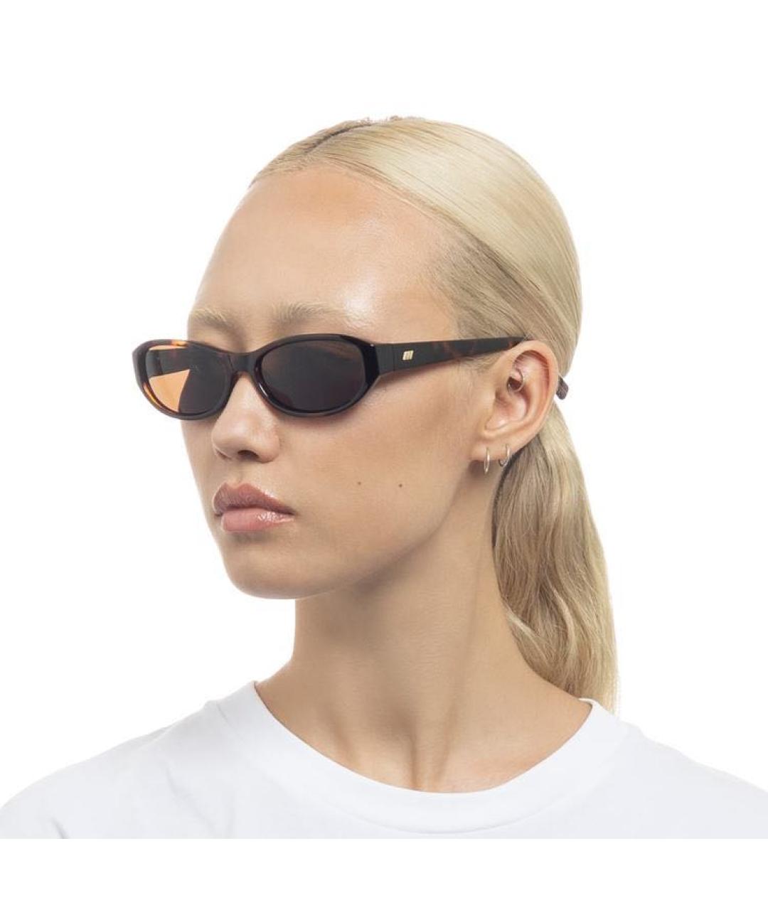 LE SPECS Розовые пластиковые солнцезащитные очки, фото 6