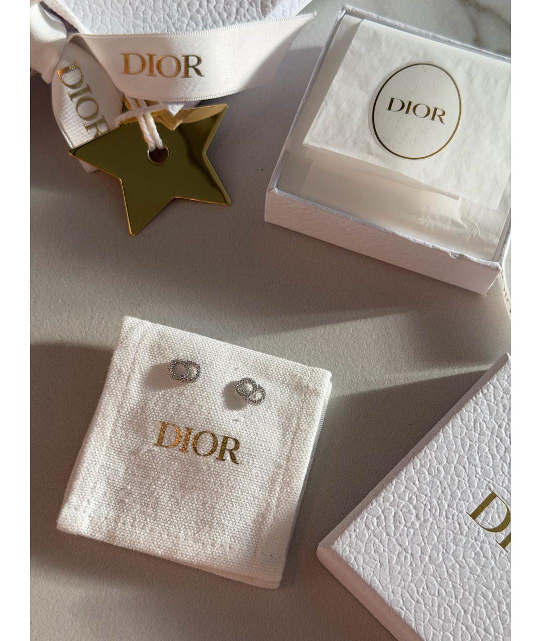 CHRISTIAN DIOR Серебряные серьги, фото 2