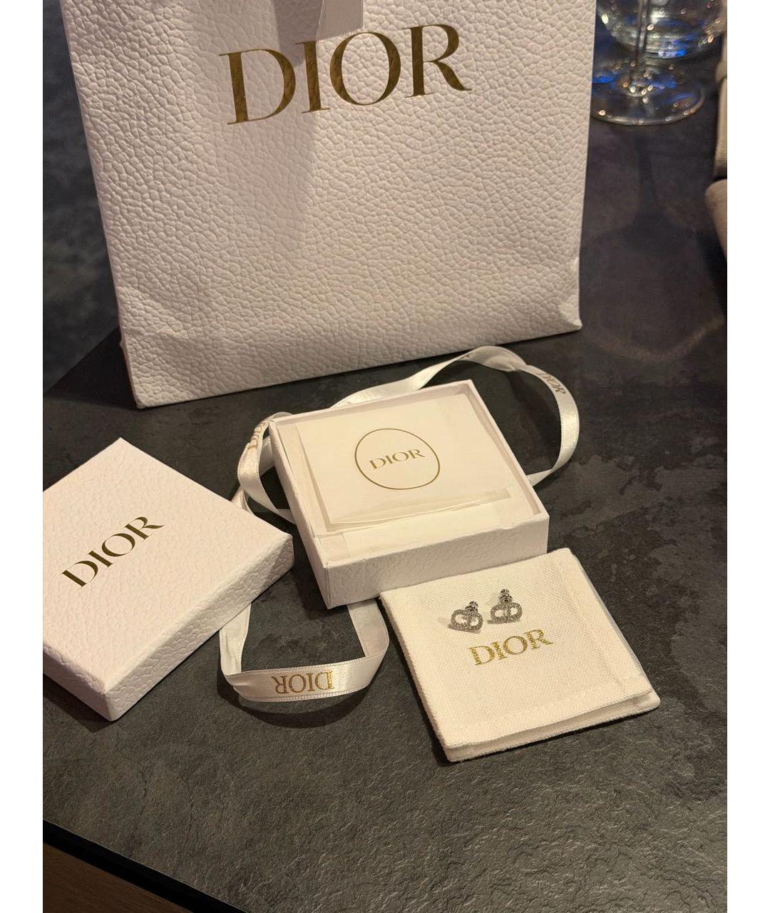 CHRISTIAN DIOR Серебряные серьги, фото 3