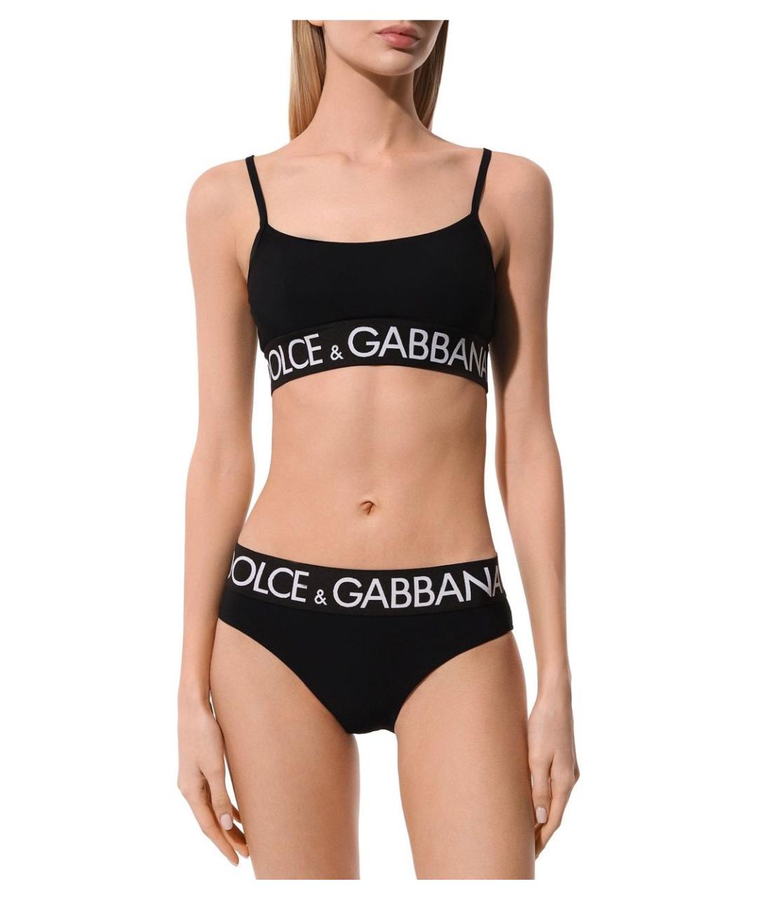 DOLCE&GABBANA Черный купальник, фото 2