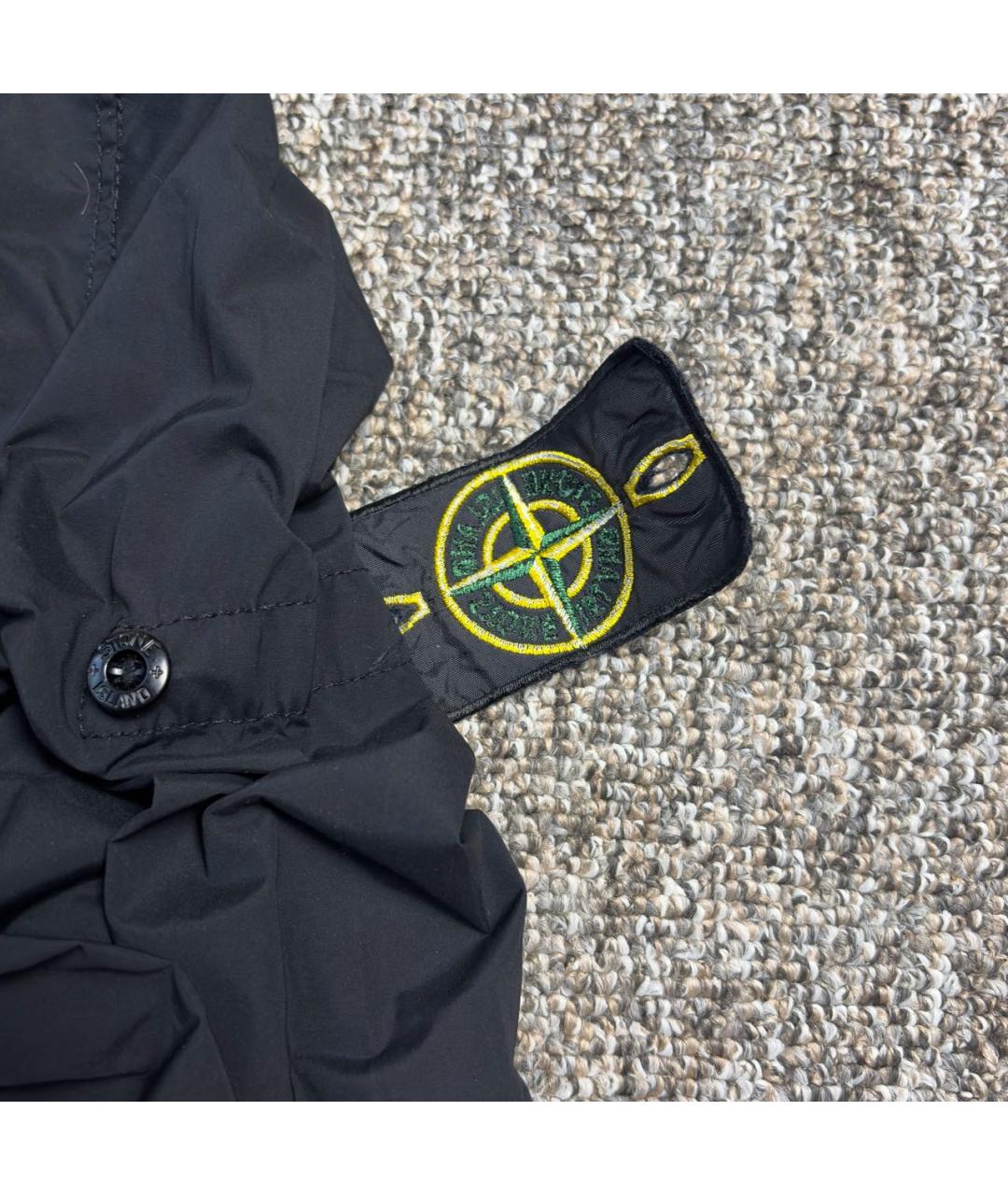 STONE ISLAND Черная куртка, фото 8